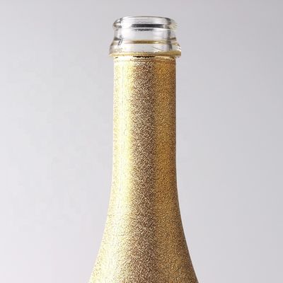 Bouteille de champagne tactile de 750 ml claire ou personnalisée Bouteille de verre de peinture vide de 75 cl