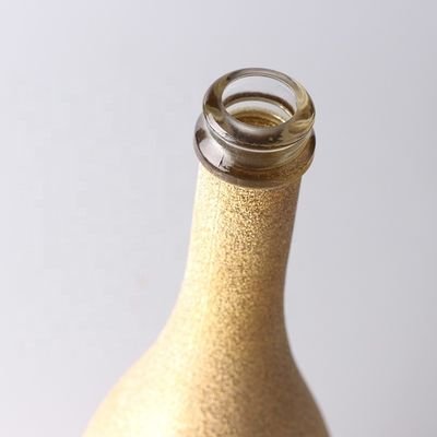 Bouteille de champagne tactile de 750 ml claire ou personnalisée Bouteille de verre de peinture vide de 75 cl