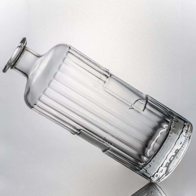 Bouteille en verre de liège pour whisky vodka tequila gin rum