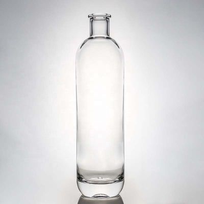 Bouteille en verre à bouchon de liège de type Super Flint Spirit pour le whisky Vodka Tequila Gin Rum Made