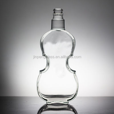 Conception personnalisée Corps féminin Forme spéciale Bouteille d'alcool 1000 ml 750 ml avec surface décale