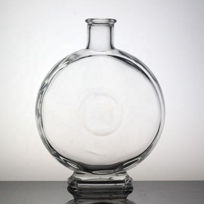 Bouteille en verre en forme de football pour boissons alcoolisées uniques