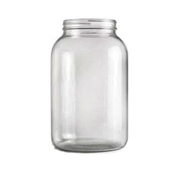 Matériau du collier Verre 100 ml 240 ml 300 ml 500 ml bocaux de confiture de fruits avec couvercles métalliques