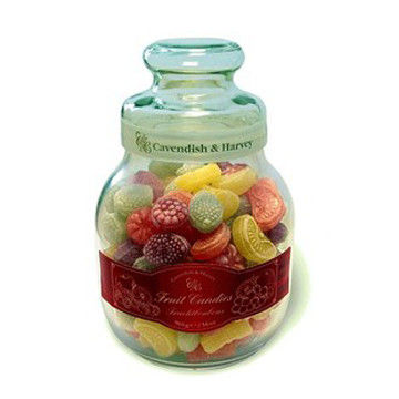 Matériau du collier Verre 100 ml 240 ml 300 ml 500 ml bocaux de confiture de fruits avec couvercles métalliques