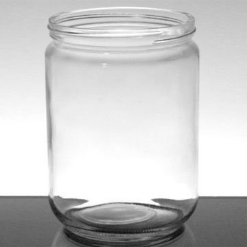Des pots en verre de qualité alimentaire avec collier en verre Performance et efficacité