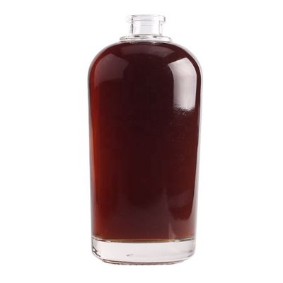Matériau du corps en verre Bouteille en verre de vin pour un design d'emballage de boissons alcoolisées unique sur mesure