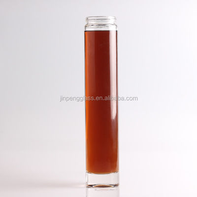 Matériau du corps en verre Bouteille en verre de vin pour un design d'emballage de boissons alcoolisées unique sur mesure