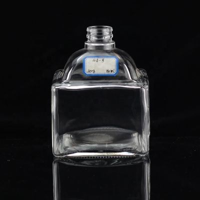 Bouteille en verre industrielle de 700 ml pour l'industrie des boissons en forme de pouce