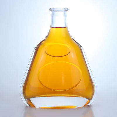 Bouteille en verre de 700 ml claire ou personnalisée pour le gin, le rhum, le champagne, le cognac, le whisky et les liqueurs
