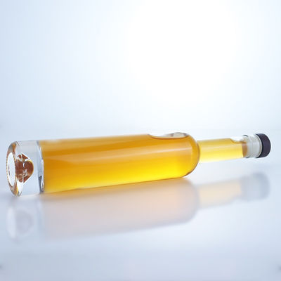 Whisky Vodka Tequila Gin Rum Glace Vin Bouteille en verre avec liège et logo personnalisé