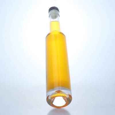 Whisky Vodka Tequila Gin Rum Glace Vin Bouteille en verre avec liège et logo personnalisé