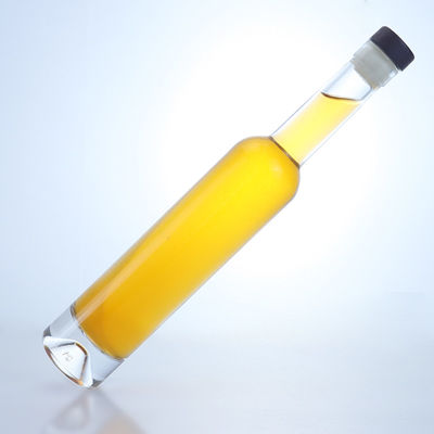 Whisky Vodka Tequila Gin Rum Glace Vin Bouteille en verre avec liège et logo personnalisé