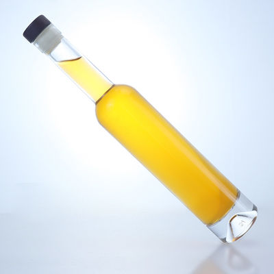 Whisky Vodka Tequila Gin Rum Glace Vin Bouteille en verre avec liège et logo personnalisé