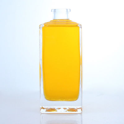 Whisky Vodka Tequila Gin Rum Bouteille en verre de petite capacité avec logo et en liège