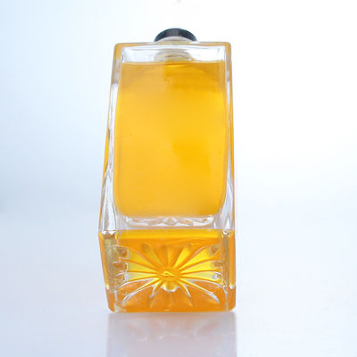 Whisky Vodka Tequila Gin Rum Bouteille en verre de petite capacité avec logo et en liège