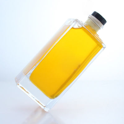 Whisky Vodka Tequila Gin Rum Bouteille en verre de petite capacité avec logo et en liège
