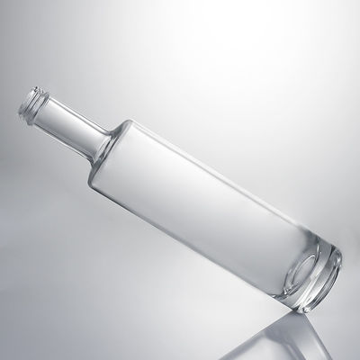 Bouteille en verre pour alcool, whisky, gin, rhum, vodka Matériau industriel et de base