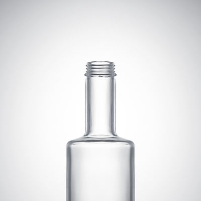 Bouteille en verre pour alcool, whisky, gin, rhum, vodka Matériau industriel et de base