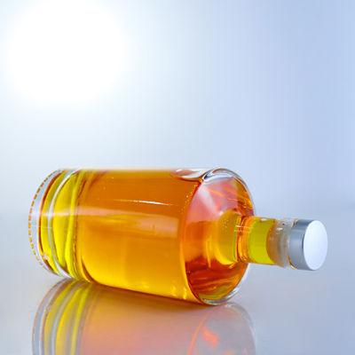 Bouteille en verre de forme populaire pour vodka whisky rhum tequila gin fait