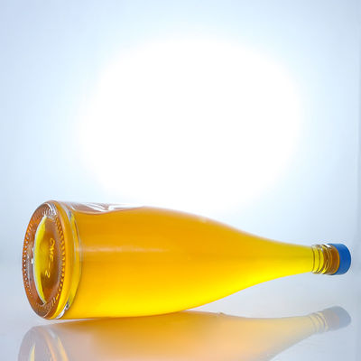 Bouteille en verre à capuche en forme de poire faite pour le rhum Super Flint Vodka Whisky Tequila Gin