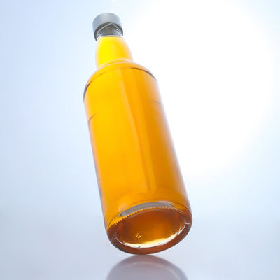 Bouteille en verre de 750 ml personnalisée avec conception de cou unique et type d'étanchéité en liège