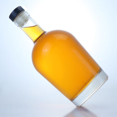 Bouteille en verre de 750 ml pour le gin, le rhum et la vodka