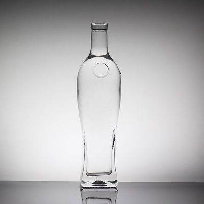 Bouteilles en verre de 700 ml à bouchon de liège clair pour les spiritueux et la vodka Whiskey Tequila