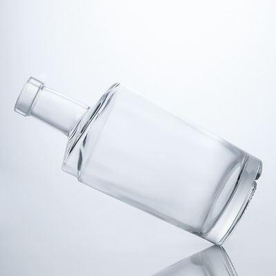 Bouteille en verre de 750 ml pour les boissons alcoolisées et le vin, forme ronde, échantillon de soudure de liège fourni gratuitement