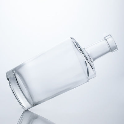 Bouteille en verre de 750 ml pour les boissons alcoolisées et le vin, forme ronde, échantillon de soudure de liège fourni gratuitement