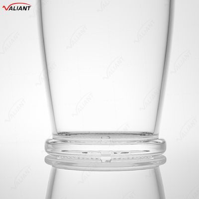 Whisky Vodka Tequila Brandy Gin Rum Bouteille en verre avec liège 750 ml Forme personnalisée