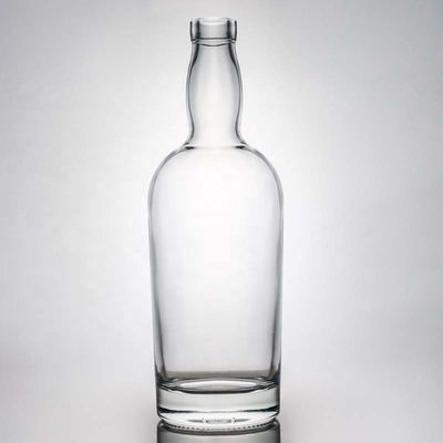Collier en verre Vodka Whisky Gin Bouteille de rhum 375 ml 500 ml 700 ml 750 ml 1000 ml avec un T de liège