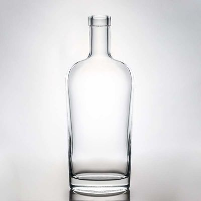 Bouteille en verre de super-friture pour le whisky gin 700 ml 750 ml 1000 ml capacité