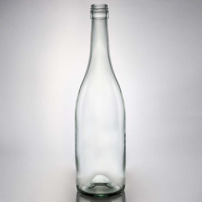 Bouteille en verre à bouchon à vis personnalisable pour le rhum, la vodka, le whisky et le tequila gin