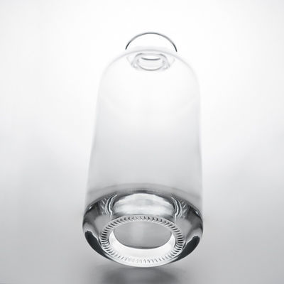 Collier en verre en gros Gin à haute teneur en flint Rum Champagne Whisky Brandy Bouteille avec liège