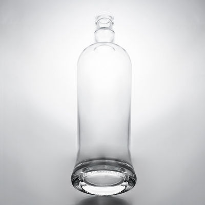 Type d'étanchéité unique Bouteille en verre à 750 ml pour le gin, le rhum, le champagne, le brandy et le whisky