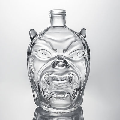 Bouteille en verre à visque pour alcool industriel Vodka Rum
