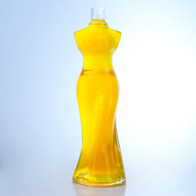 Conception de bouteille en verre de tequila pour le champagne, le cognac, le whisky et plus encore