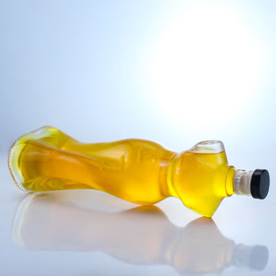 Conception de bouteille en verre de tequila pour le champagne, le cognac, le whisky et plus encore