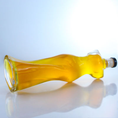 Conception de bouteille en verre de tequila pour le champagne, le cognac, le whisky et plus encore