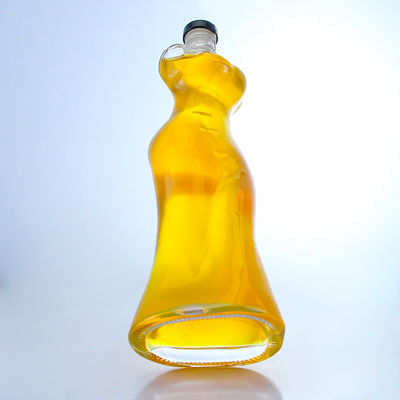 Conception de bouteille en verre de tequila pour le champagne, le cognac, le whisky et plus encore