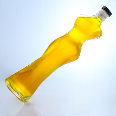 Conception de bouteille en verre de tequila pour le champagne, le cognac, le whisky et plus encore
