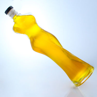 Conception de bouteille en verre de tequila pour le champagne, le cognac, le whisky et plus encore