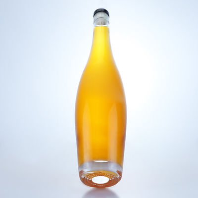 Collier en verre 500 ml Bouteille pour le whisky Brandy Champagne et plus