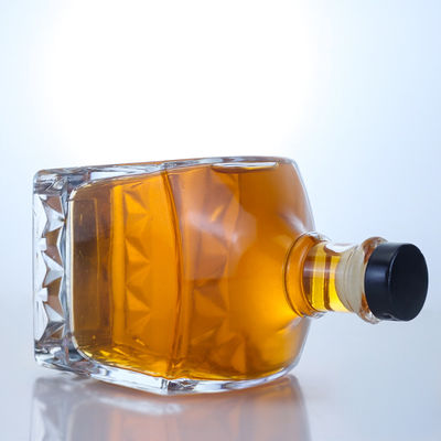 Bouteille en verre de 750 ml pour le gin, le rhum, le champagne, le cognac, le whisky et le liqueur