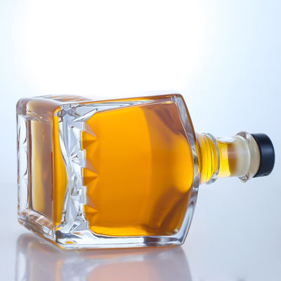 Bouteille en verre de 750 ml pour le gin, le rhum, le champagne, le cognac, le whisky et le liqueur