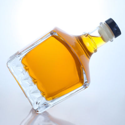 Bouteille en verre de 750 ml pour le gin, le rhum, le champagne, le cognac, le whisky et le liqueur