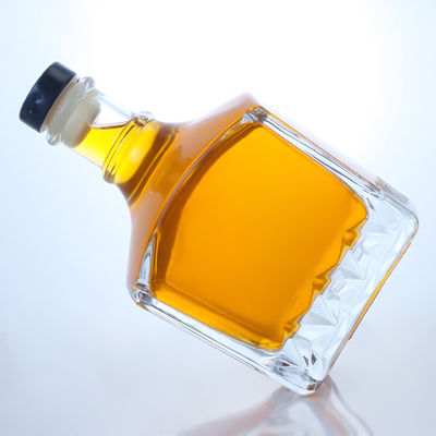 Bouteille en verre de 750 ml pour le gin, le rhum, le champagne, le cognac, le whisky et le liqueur