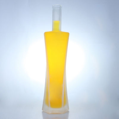 Bouteille en verre personnalisée 750 ml capacité pour Gin Rum Champagne Brandy et Whisky