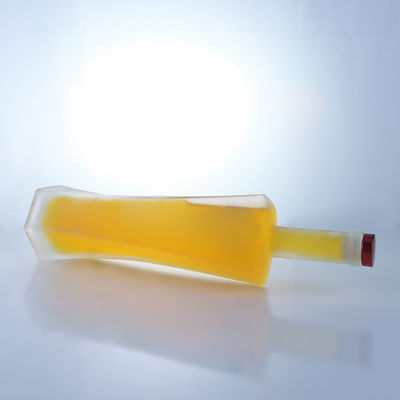 Bouteille en verre personnalisée 750 ml capacité pour Gin Rum Champagne Brandy et Whisky