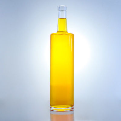 Bouteille en verre de 750 ml pour le champagne, le gin, le rhum, le cognac, la tequila, le whisky, le liqueur, le coton.